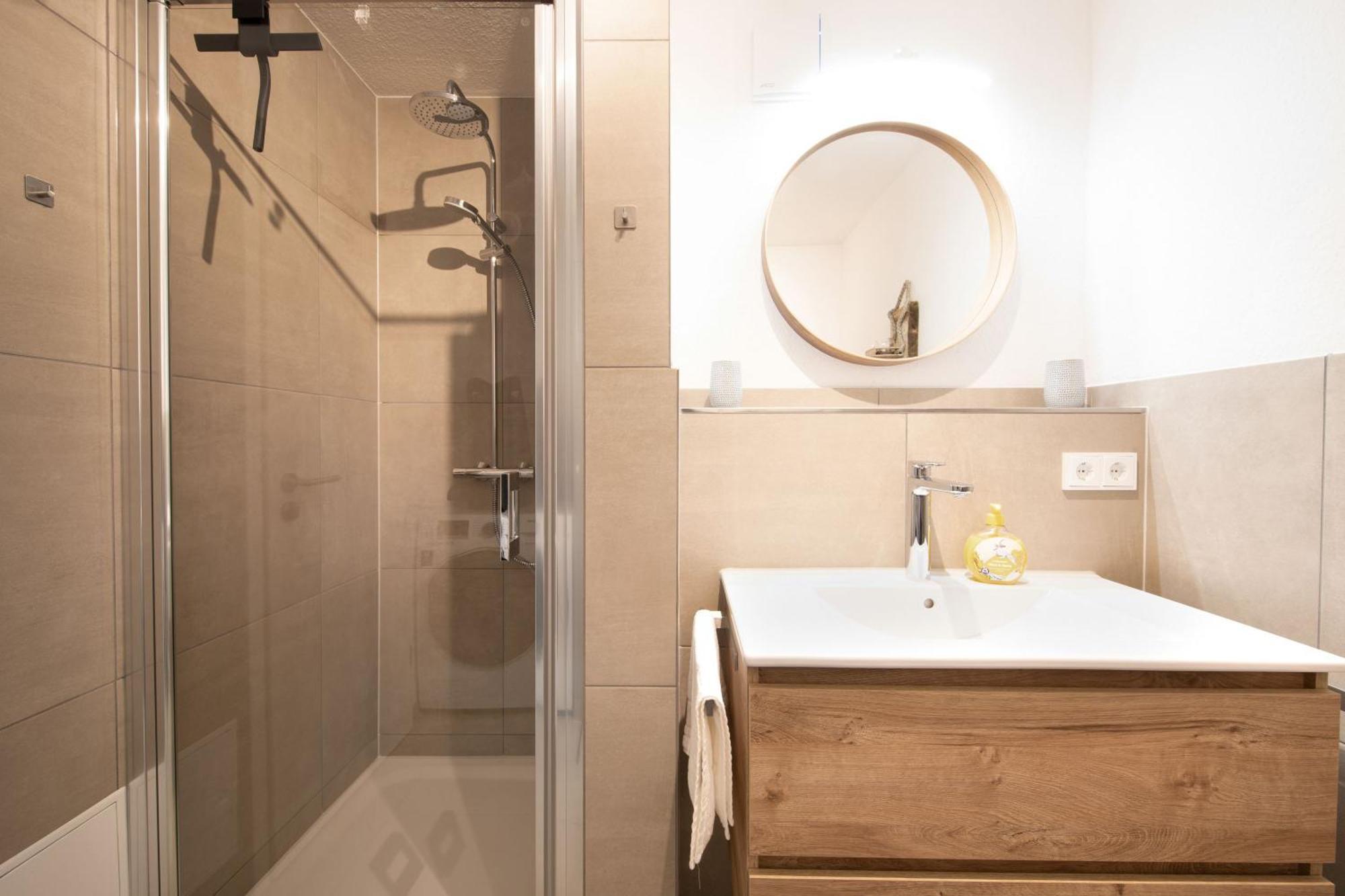 Haus An Der Duene Wohnung 9 Lobbe Esterno foto