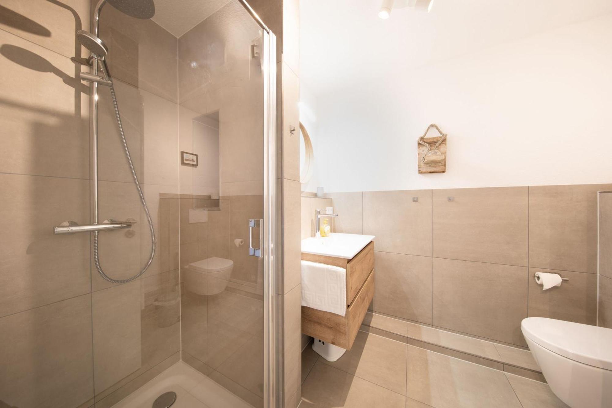 Haus An Der Duene Wohnung 9 Lobbe Esterno foto