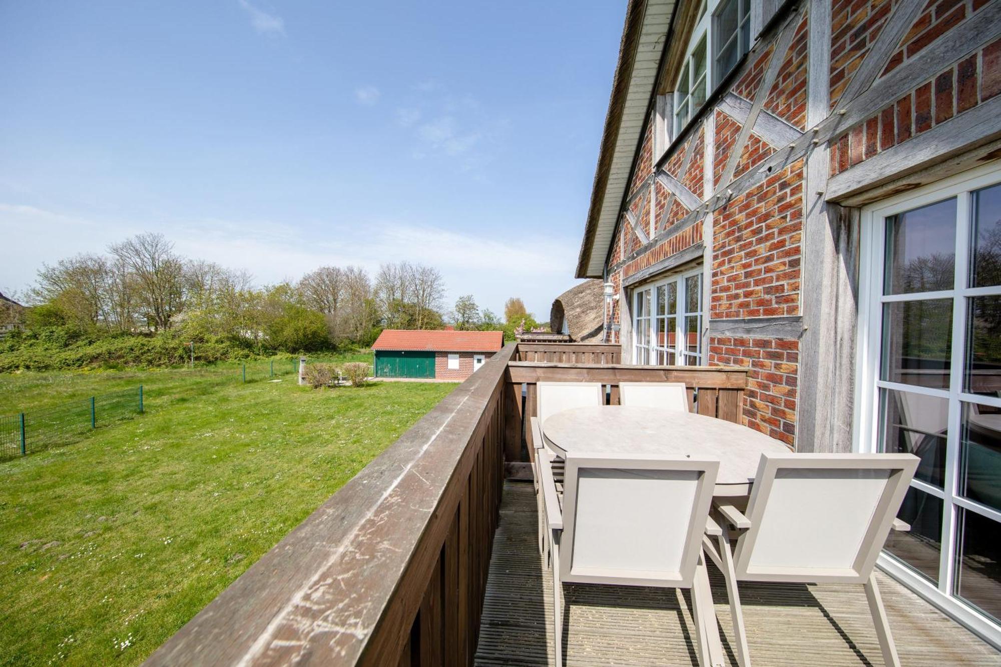 Haus An Der Duene Wohnung 9 Lobbe Esterno foto